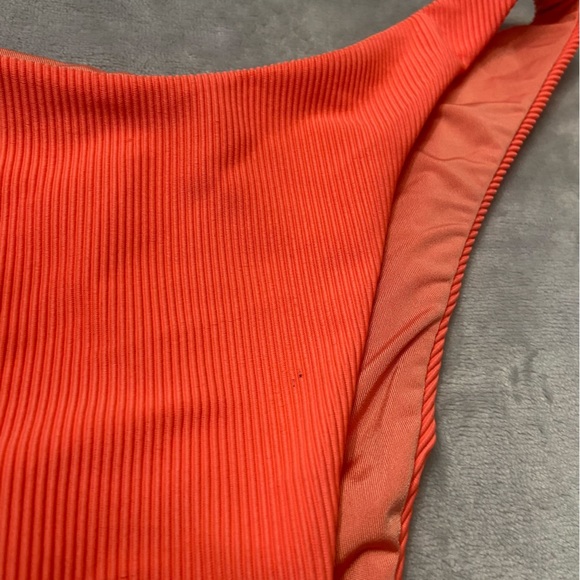 New! Beach Riot Island Bikini Bottom Orange nwot 10013 - Picture 6 of 9